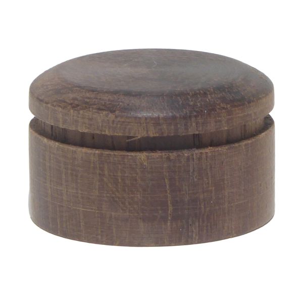Wood guitar knobs walnut finish 22mm or 25mm diameter (22mm (Small))