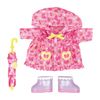 Mell-chan Dress-up Set, Pink Raincoat Set