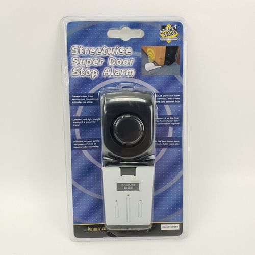 NEW Streetwise Portable Super Door Wedge Stop Alarm Model SDS85