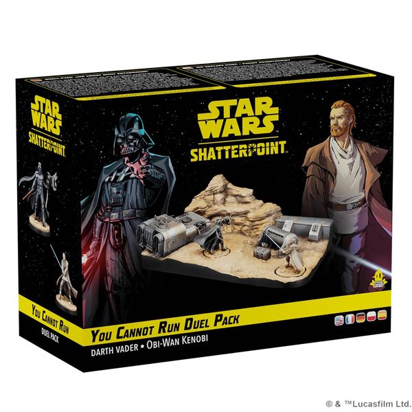 Star Wars Shatterpoint Duel Pack - Tabletop Miniatures Game, Strategy Game for Kids and Adults, 2 Players, 90 Minute Playtime, Made by Atomic Mass Games