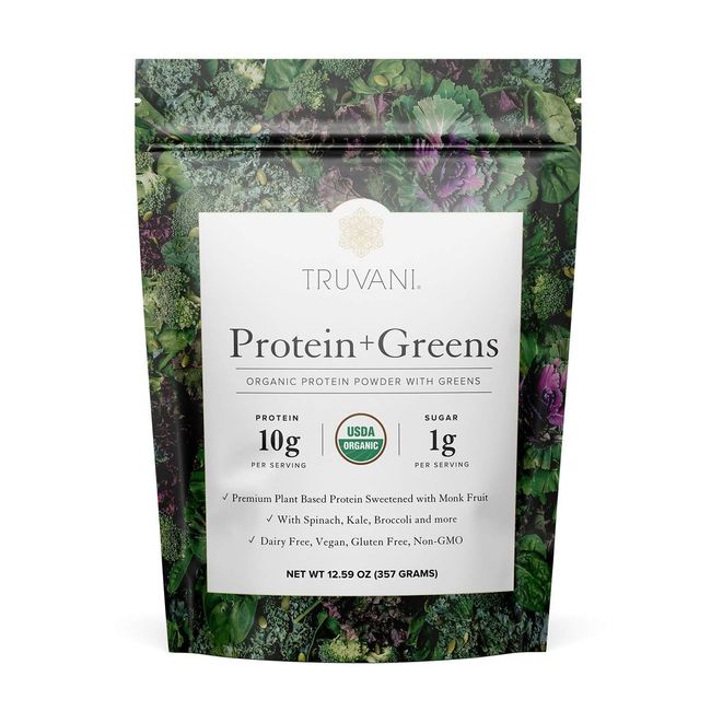 Truvani Protein + Greens 12.59 Oz 20 Servings