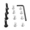 NICEYRIG 1/4 Inch-20 Thread Hex Screw, Pack of 12