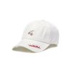 Milkfed RHINESTONE CHERRY CAP Women's Cap, white (off-white), Free size