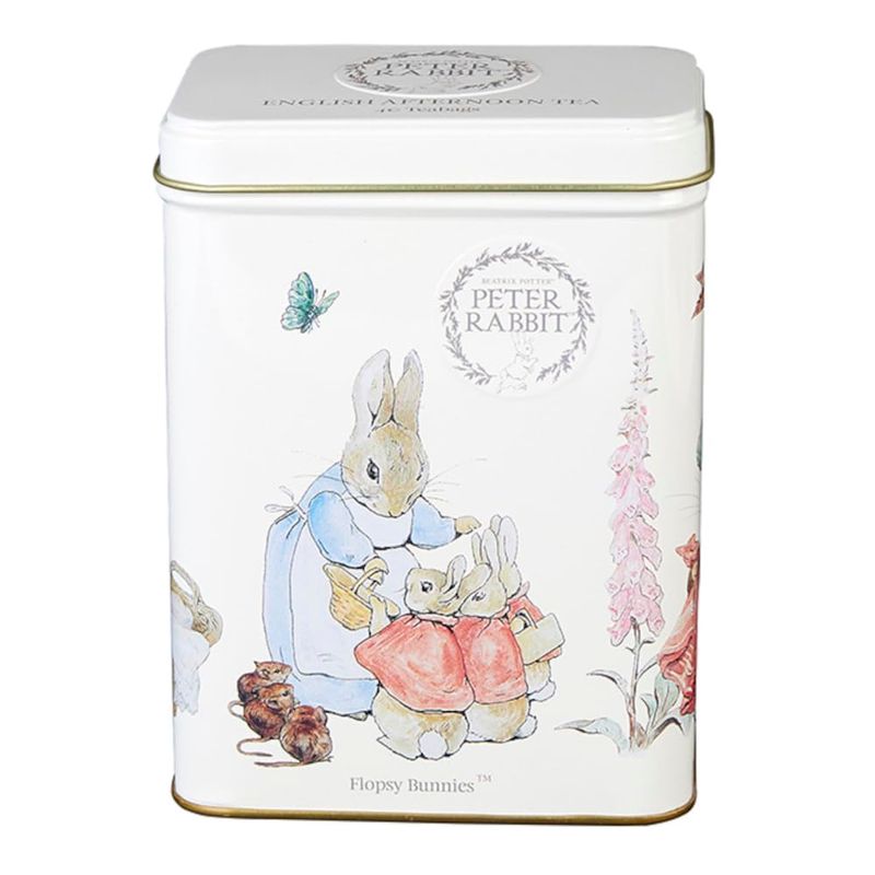 New English Teas Beatrix Potter Peter Rabbit Flopsy Bunnies Tea Tin ...