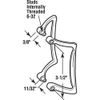 Chrome, Shower Door Handle Set