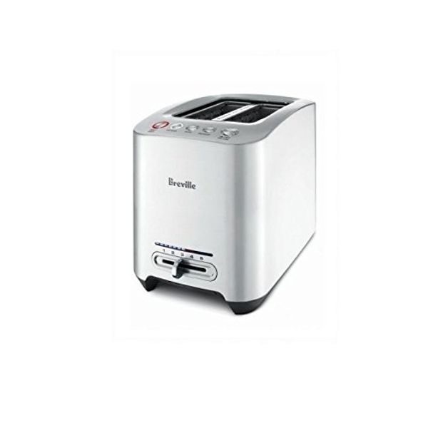 Breville BTA820XL Die-Cast 2-Slice Smart Toaster, Brushed Stainless Steel