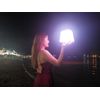 PuffyGlo Solar LED Lantern & Bluetooth Speaker – Portable, Colorful, Waterproof