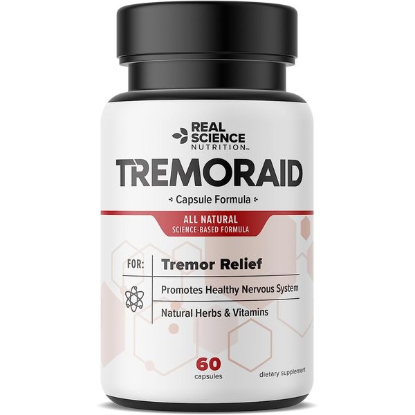 Tremoraid Natural Essential Tremor Relief Supplements - Effective and Powerful H