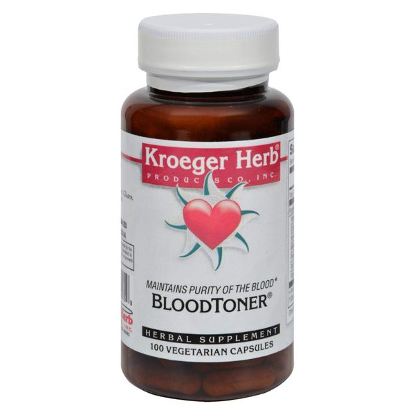 Kroeger Herb Blood Toner 100 Cap (Multi-Pack) 3