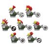 Splatoon 3 Kobake Figure with Stamp [7 Types Set (Full Comp)] *Not sold in a box