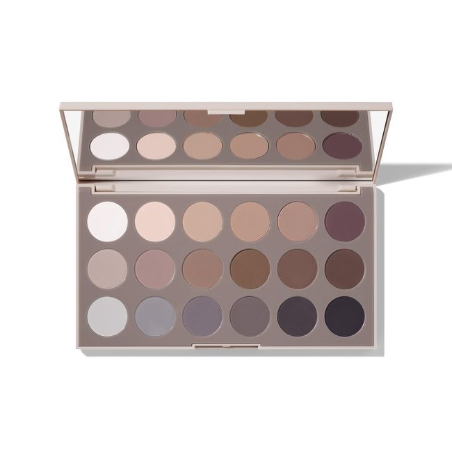 MORPHE Matte Essentials Arthistry Palette (18CT Cool), Grey,Rose,Silver,White