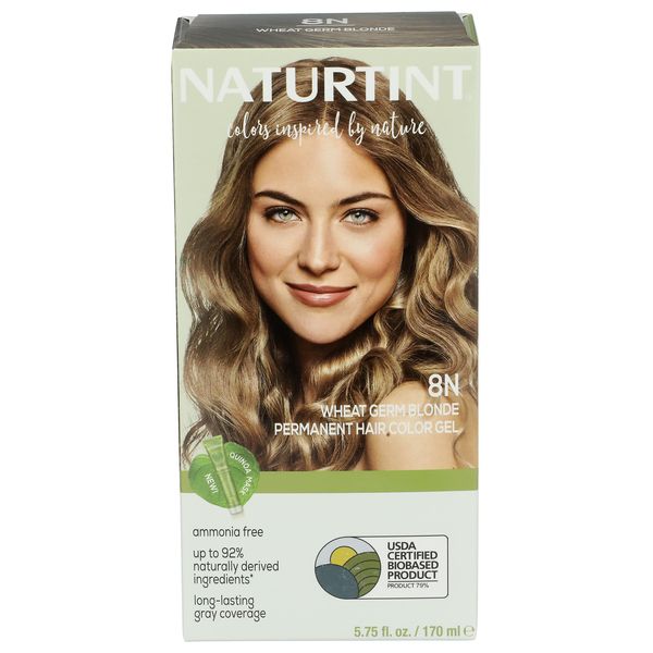 Naturtint Permanent Hair Colorant - 8N - Wheatgerm Blond, 135ml