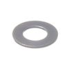 40 X Flat Steel Plain Washers - BZP Weatherproof - M6 Hole Size