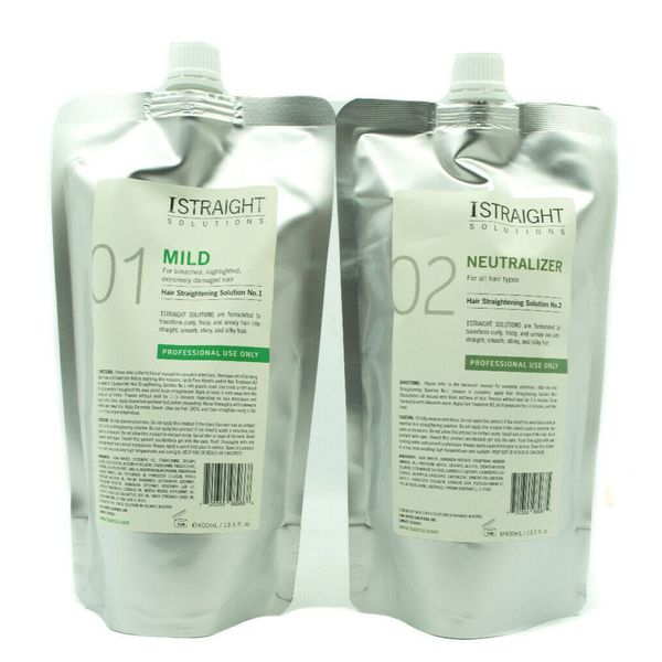 iStraight System Mild (01) + iStraight System Neutralizer (02) ( 13.5 fl.oz )