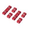 A ABSOPRO 2 Set 8mm Car Engine Spark Plug Wire Separator Looms Divider Red Item Replacement