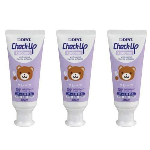 Lion Check Up Kodomo 2.1 oz (60 g) (Grape)