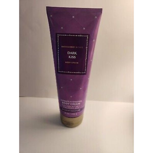 Bath and Body Works Dark Kiss Body Cream DISCONTINUED SCENT 8 fl oz/226 g
