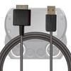 Alone USB Cable for PSPGO, Black, 3.3 ft (1 m), Retro Game, Data Link Cable, Easy to Carry, Simple Package ALG-PSPGOUSB