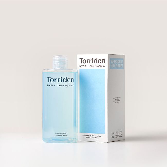 Toriden Dive-in Low Molecular Hyaluronic Acid Cleansing Water 400ml