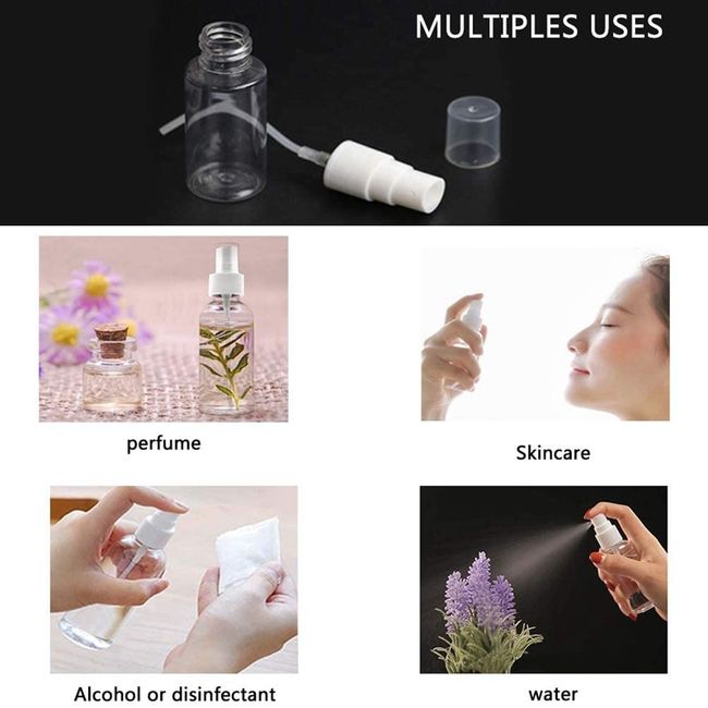 Mini Portable Travel Perfume Atomizer Small Bottle Disinfectant
