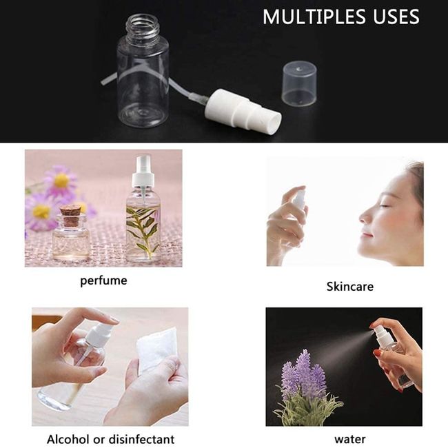 Mini squeeze bottle clear - 30ml