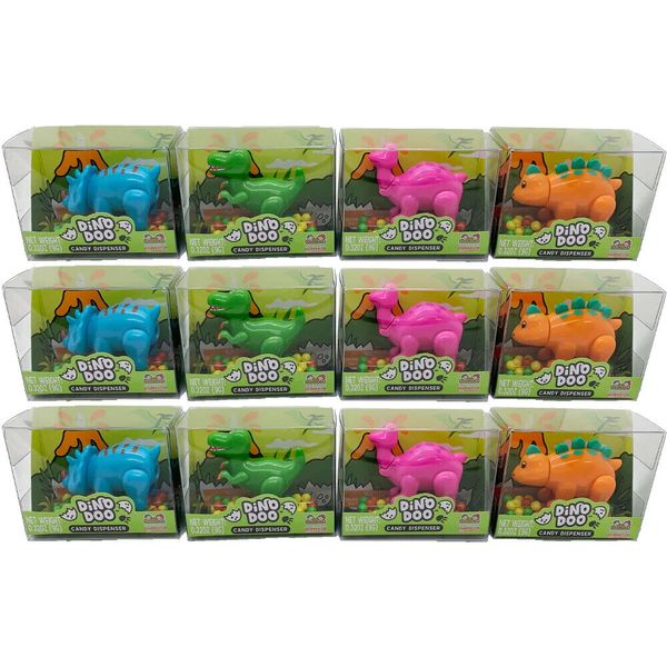Kidsmania Mini Dino Doo Candy Dispenser 12ct. - 0.32oz.