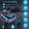 Wireless Bluetooth FM Transmitter Car Adapter Noise Cancelling HandsFree Player