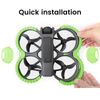 Avata 2 Propeller Guard Protector+Back Protection Board Protective Bumper Prop Protector for DJI Avata 2 Accessories（Black）