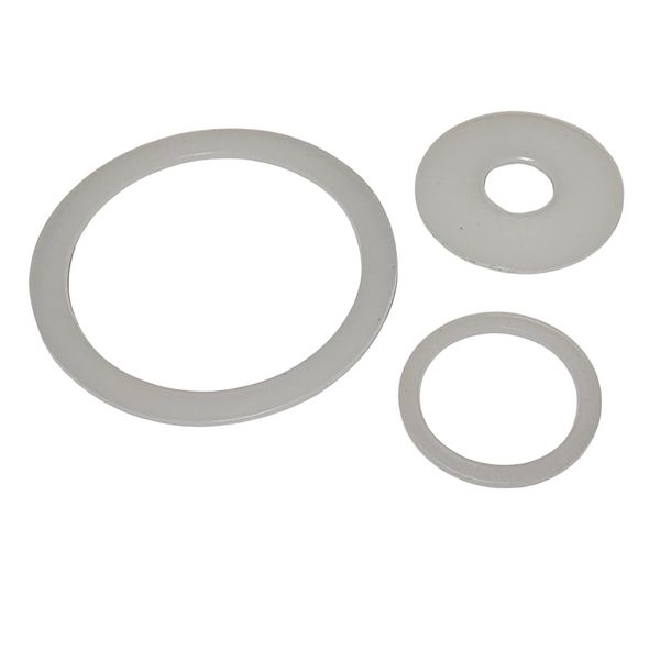 Nylon Washer - Size; 1mm Thick - 40mm Inside Diameter x 46mm Outside Diameter