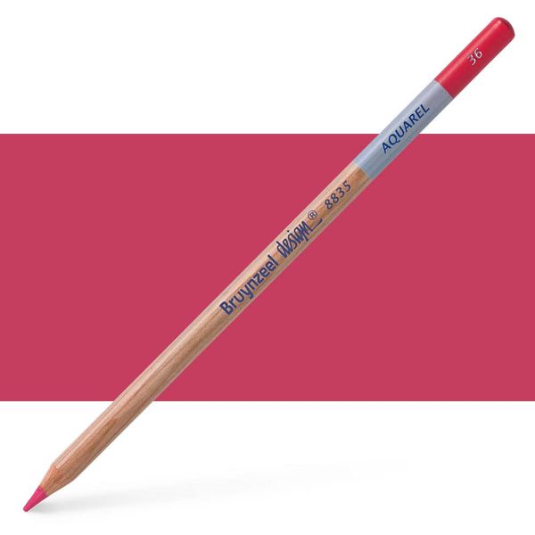 Bruynzeel Pencil AQU Dark Pink, Beige, One Size