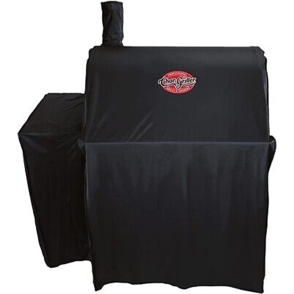 Char-Griller 5555 BBQ Grill Cover Protecting the Grill From Sun Rain Birds