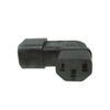 SF Cable Right Angle IEC C13 to IEC C14 Plug Adapter