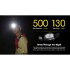 Nitecore NU30 500 Lumen USB-C Rechargeable Outdoor Headlamp