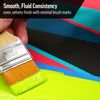 Golden SoFlat Matte Acrylic Paint, 2oz jar, Fluorescent Red (6780-2)