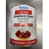 Sysco Classic Strawberry Glaze 7.5 Lbs~Naturally Flavored,Ready To Use, BB.02/27