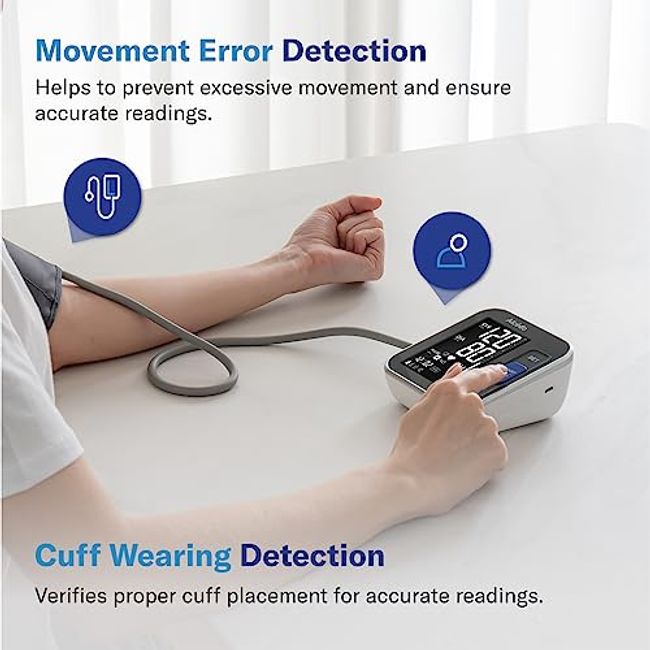 Wrist Blood Pressure Monitor Digital BP Cuff Machine for Home Use- with  Talking Function