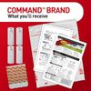 Command Picture Hangers 4 Pack White Damage Free Wall Hooks for Frames