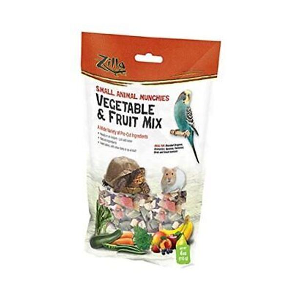 Reptile Food Munchies Vegetable & Fruit Mix, 4-Ounce