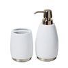 SKL Home Ari Toothbrush Holder, Stoneware, Natural