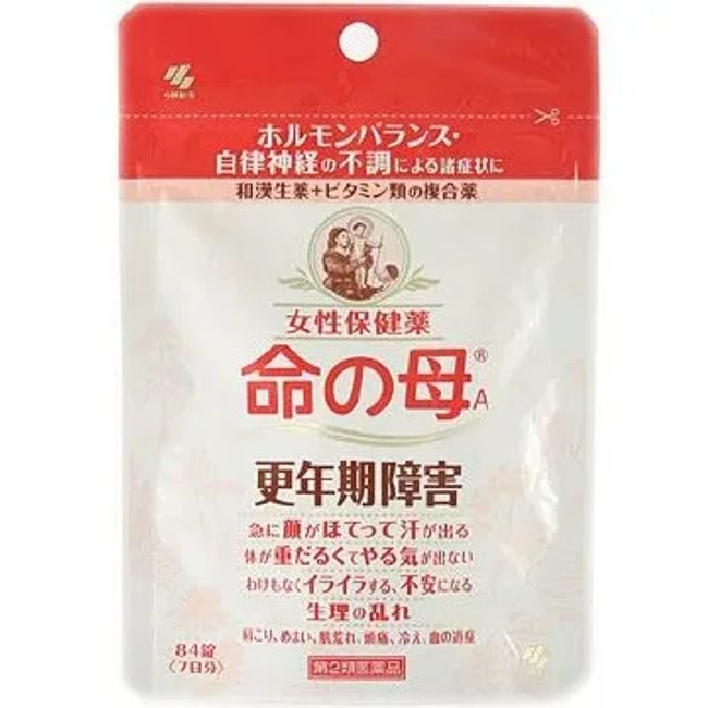 Kobayashi Inochi no Haha A Menopause Supplement 84 Tablets