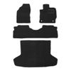 WEIMALL Prius Compatible with Alpha 5 Seater Floor Mat, 4 Piece Set