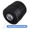 Mesee 0.8-10mm Capacity Keyless Drill Chuck 3/8''-24UNF Mount Thread Impact Chuck Adapter Converter Quick Release Electric Drill Conversion Tool Accessory