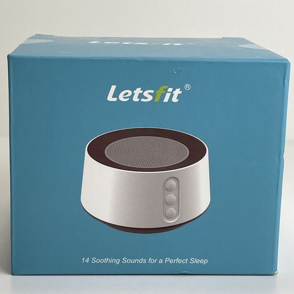 New-Letsfit Sleeping Sound Machine T126L Wood Brown-(E2)