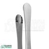 Russian Tissue Forceps 6" Round Serrated Tips Surgical Veterinary Inst German Gr