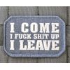 MSM I COME MILSPEC MONKEY ACU LIGHT PARTY HARD ARMY TACTICAL HOOK MORALE PATCH