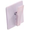 Hardware Essentials 852987 Spring Clip Hook White Adhesive Backed 2-Pack