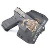 Don't Tread On Me Black - OWB Holster (Left-Hand, for SW K-Frame)