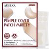 AUSLKA Pimple Patches Value Pack 120 Patches- Hydrocolloid Spot Dots, Blemishes Patch - Pimple Stickers, Patches To Cover Facial Blemishes