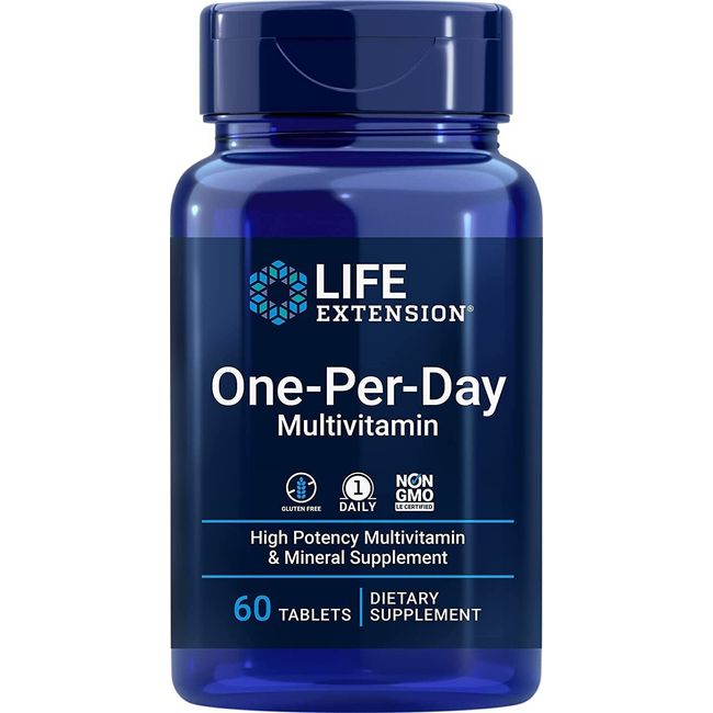 Life Extension One-Per-Day  Multivitamin , 60 tablets