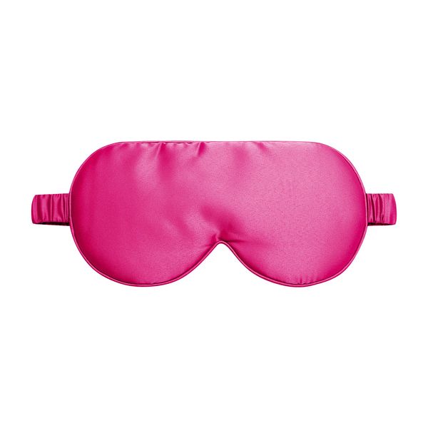 OWITER Blackout Sleeping Eye Mask Super Smooth Eye Cover for Sleeping (Hot Pink)